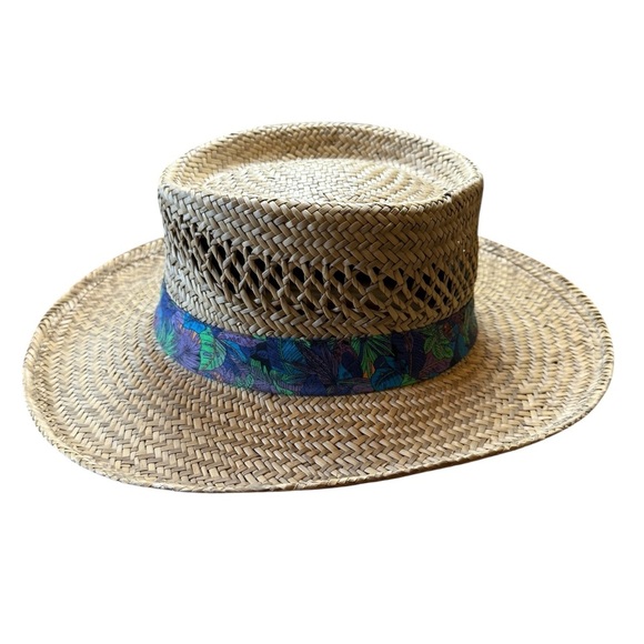 Summer Club Straw Hat Styled in Australia Sun Protection Look At Photos For Size - Picture 2 of 7